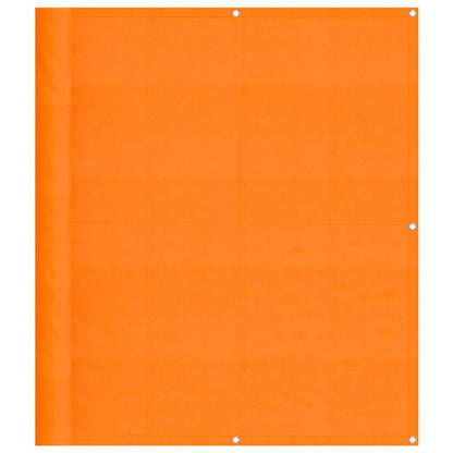 vidaXL Balcony Screen Orange 120x1000 cm 100% Polyester Oxford