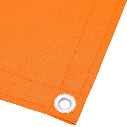 vidaXL Balcony Screen Orange 120x1000 cm 100% Polyester Oxford