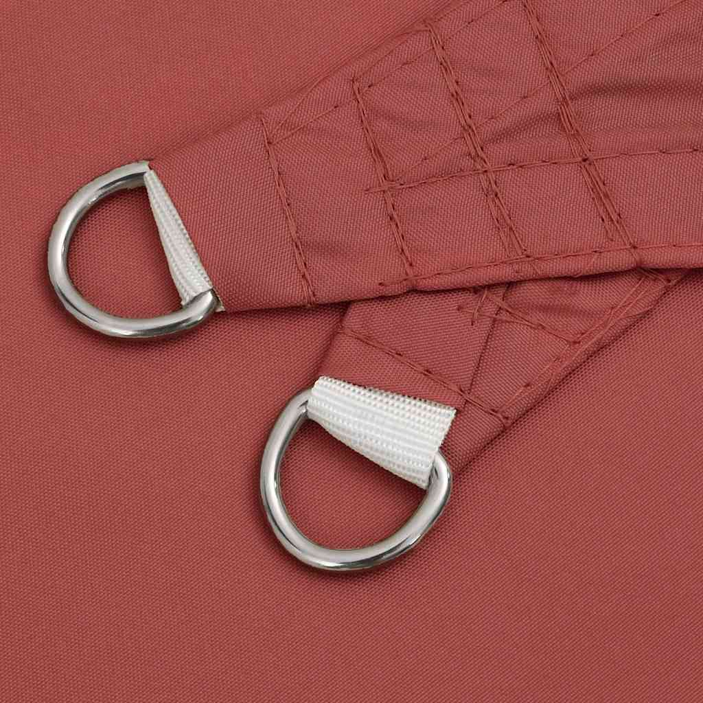 vidaXL Sun Shade Sail Terracotta 2x2x2 m 100% Polyester Oxford