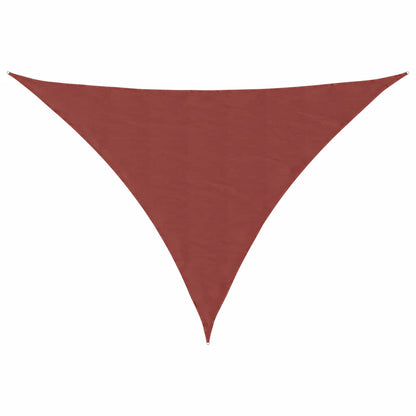 vidaXL Sun Shade Sail Terracotta 7x5x5 m 100% Polyester Oxford