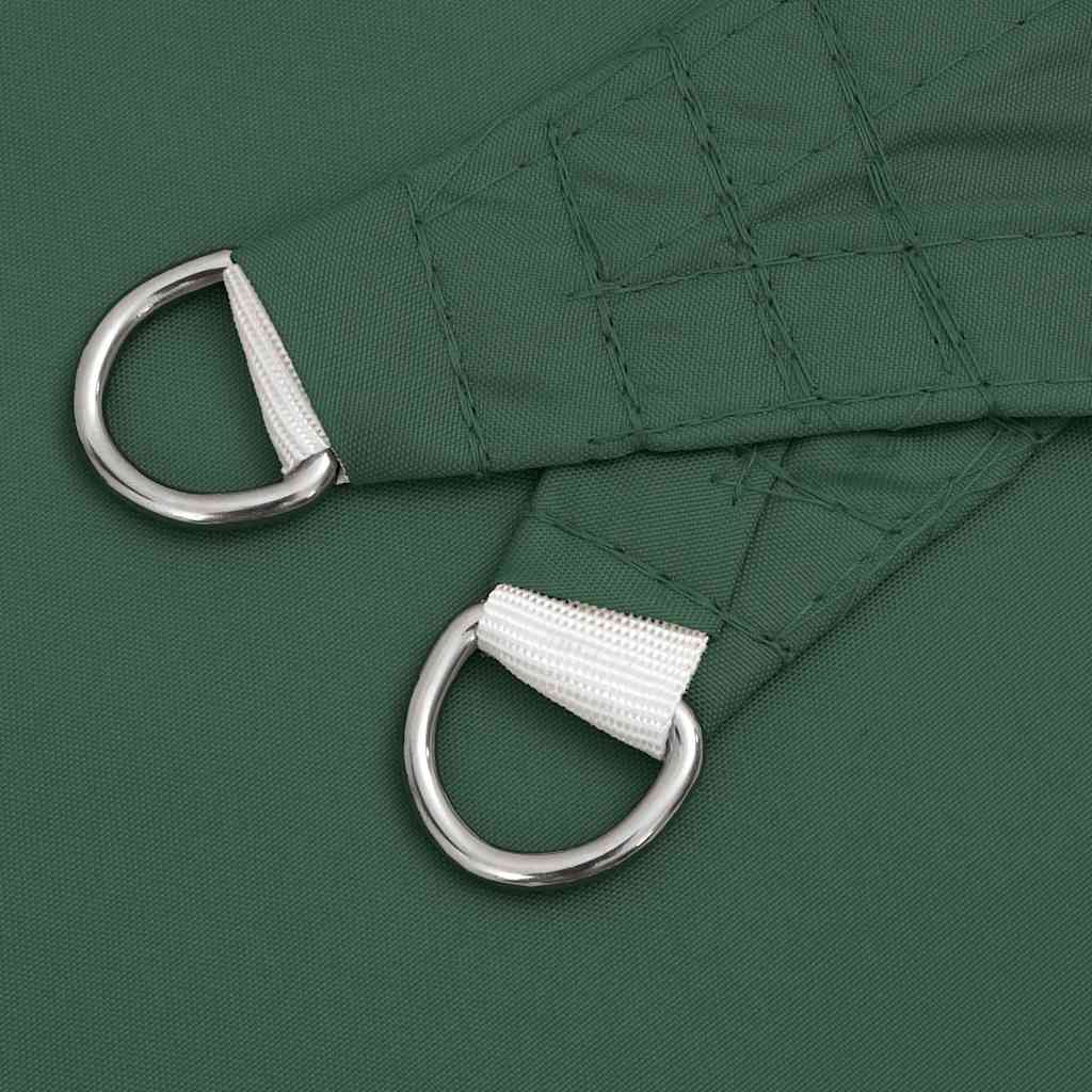 vidaXL Sun Shade Sail Dark Green 2x2x2 m 100% Polyester Oxford