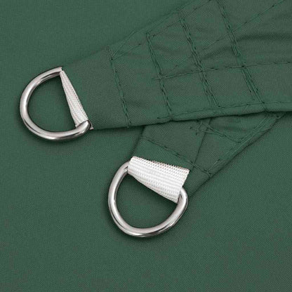 vidaXL Sun Shade Sail Dark Green 7x5x5 m 100% Polyester Oxford