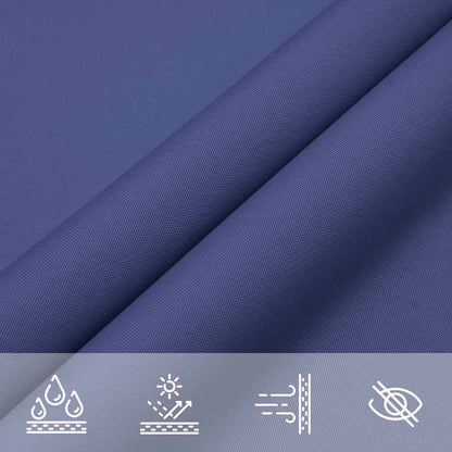 vidaXL Sun Shade Sail Blue 2x2x2 m 100% Polyester Oxford