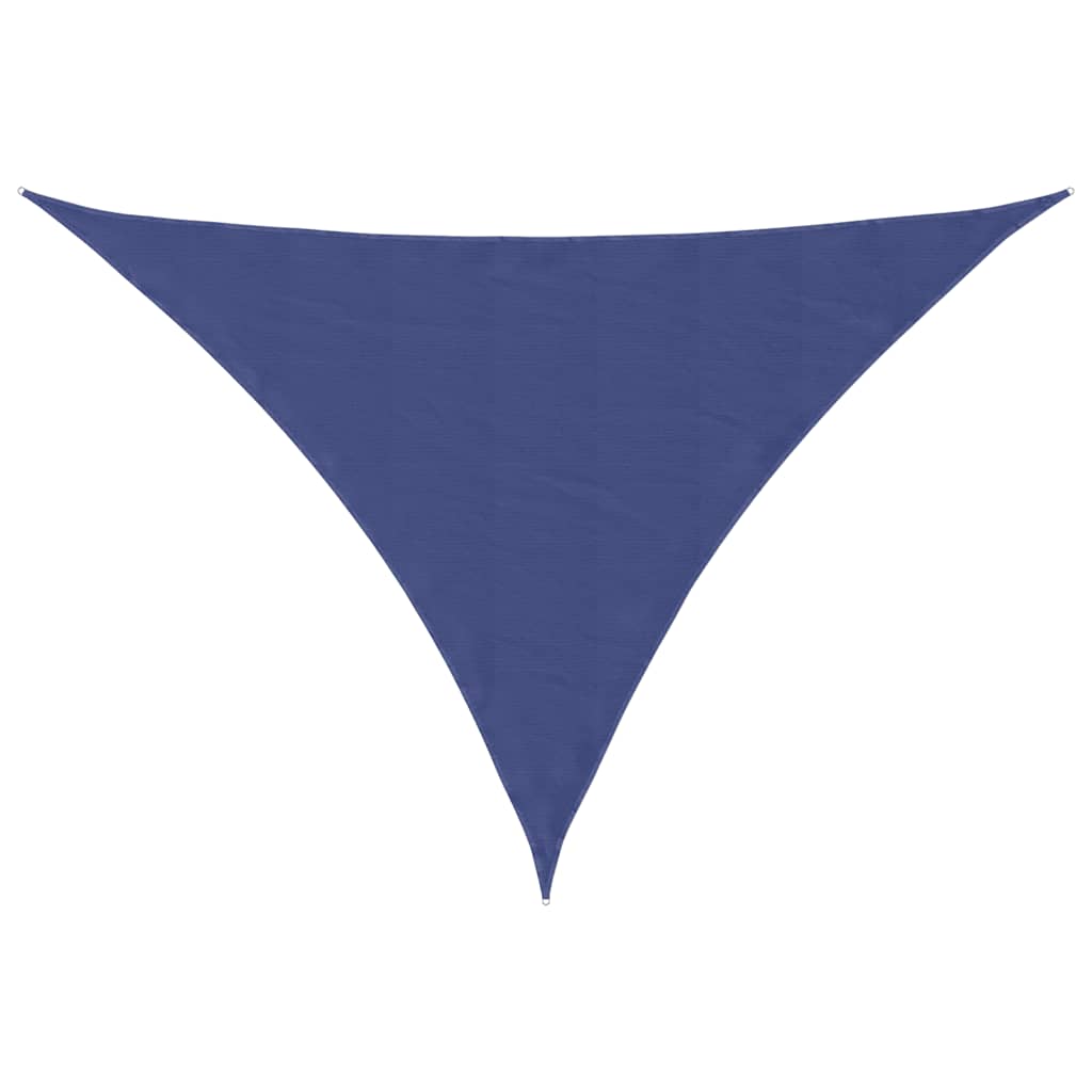vidaXL Sun Shade Sail Blue 7x5x5 m 100% Polyester Oxford