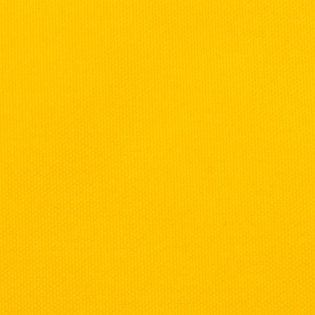 vidaXL Sun Shade Sail Yellow 2x2x2 m 100% Polyester Oxford