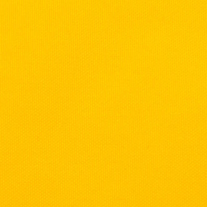 vidaXL Sun Shade Sail Yellow 7x5x5 m 100% Polyester Oxford