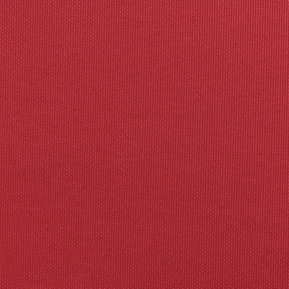 vidaXL Sun Shade Sail Red 2x2x2 m 100% Polyester Oxford