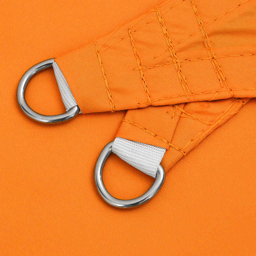 vidaXL Sun Shade Sail Orange 2x2x2 m 100% Polyester Oxford