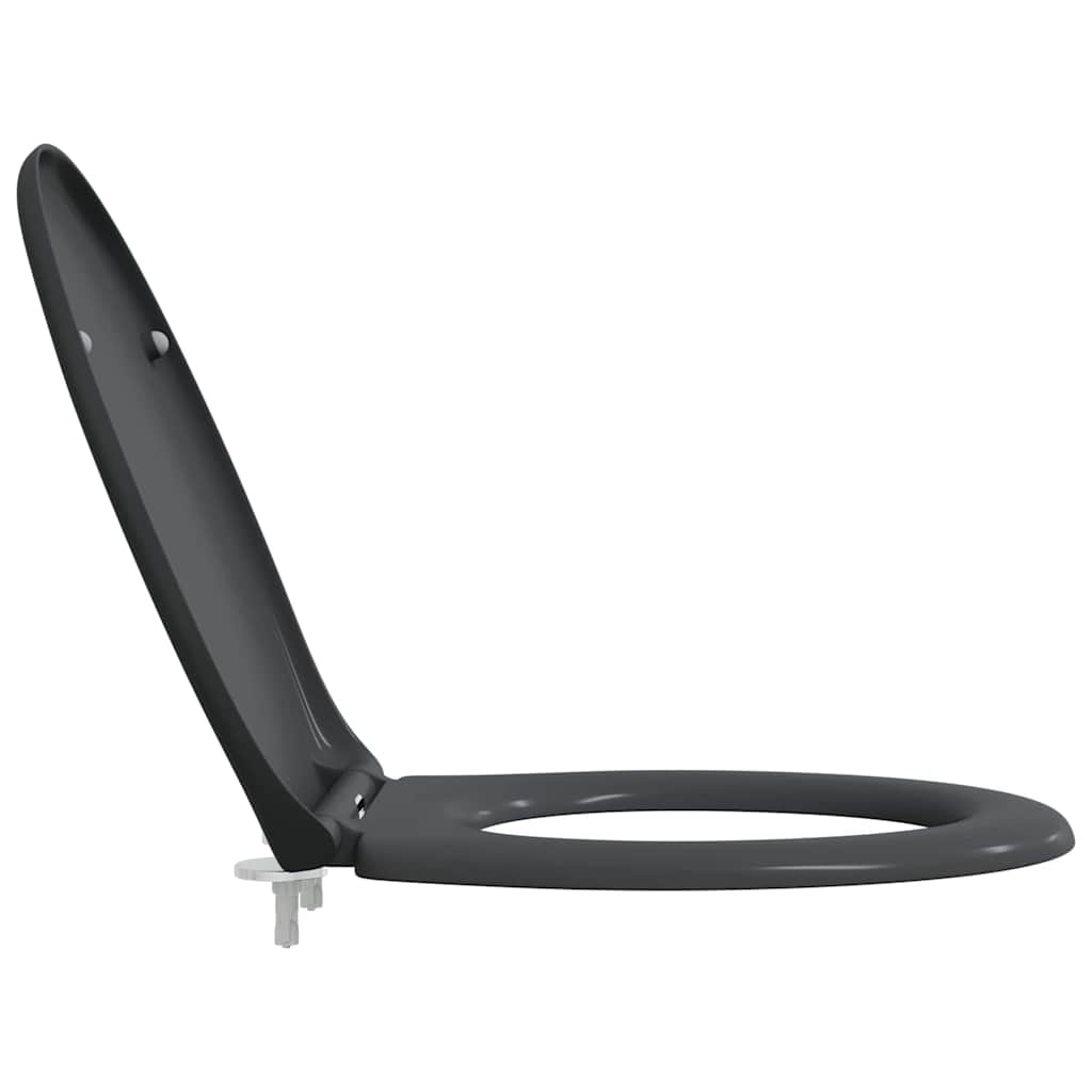 vidaXL Quick Release Toilet suitable for Seat Anthracite