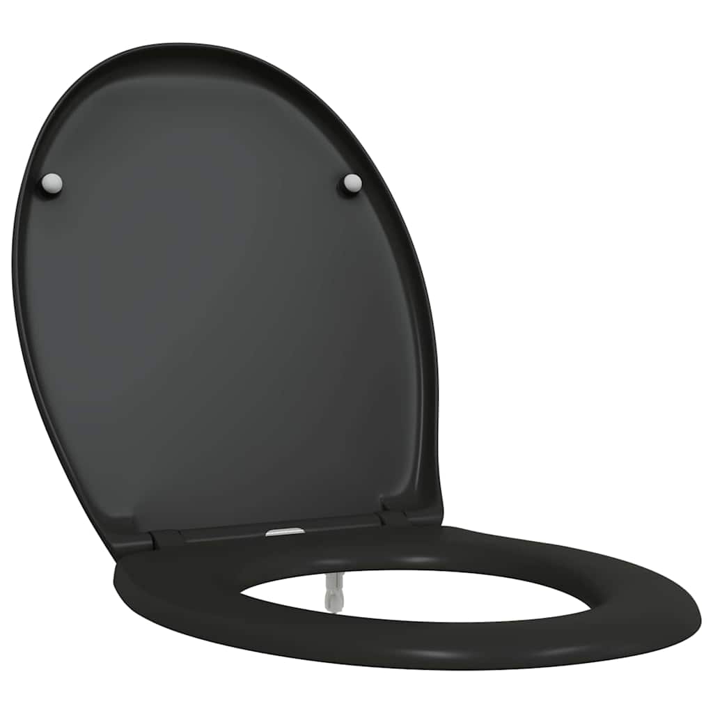 vidaXL Quick Release Toilet suitable for Seat Black
