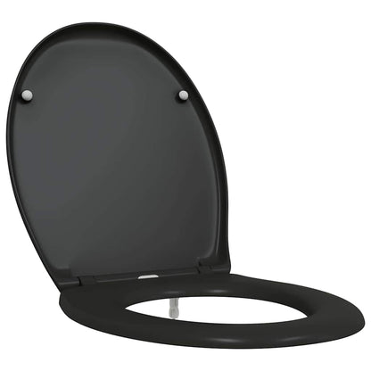 vidaXL Quick Release Toilet suitable for Seat Black