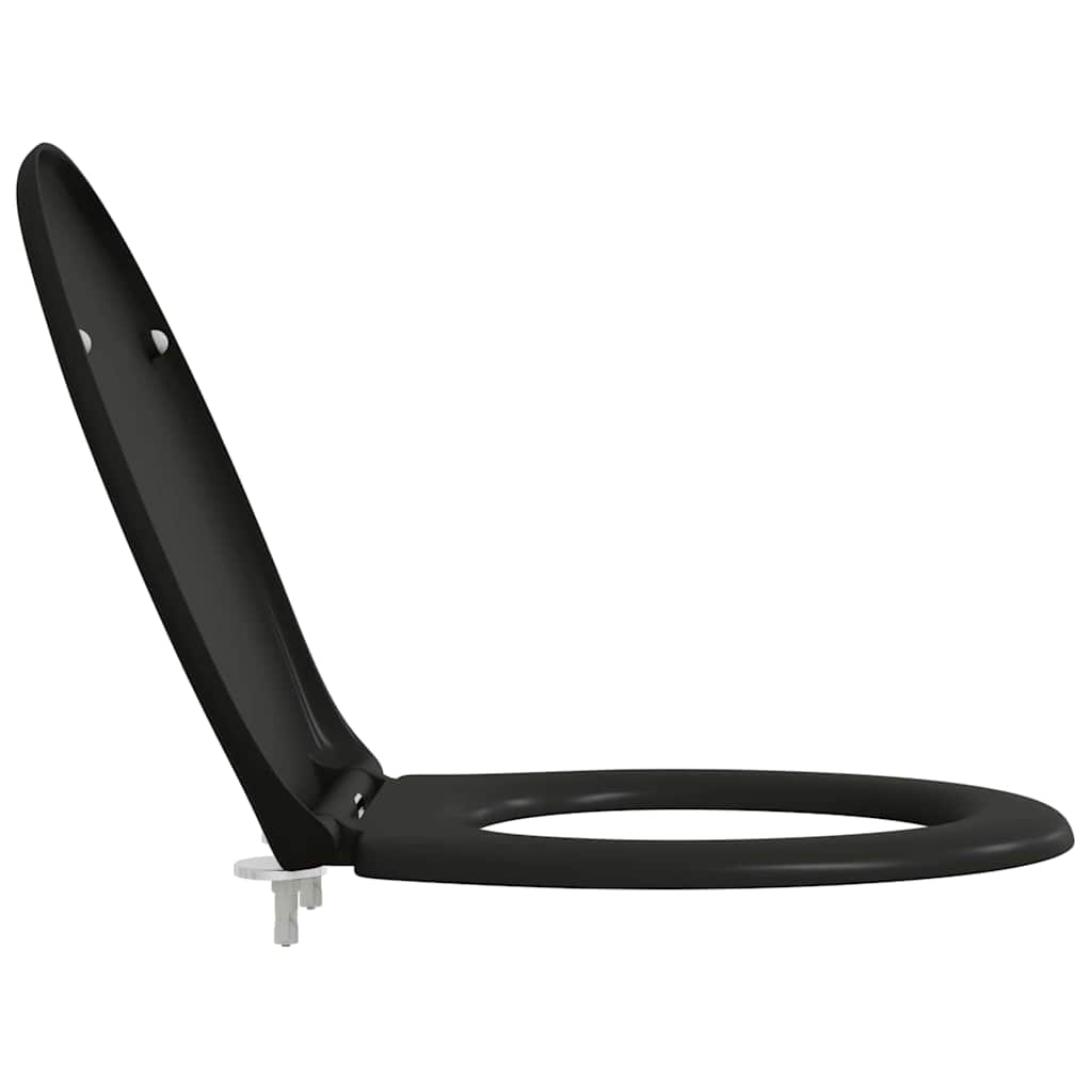 vidaXL Quick Release Toilet suitable for Seat Black