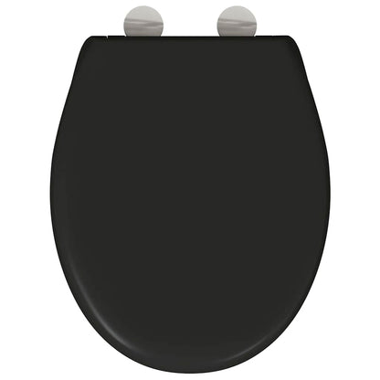 vidaXL Quick Release Toilet suitable for Seat Black