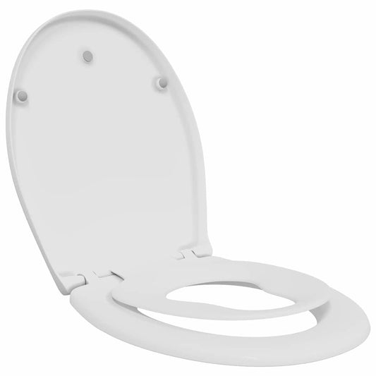 vidaXL Quick Release Toilet suitable for Seat White