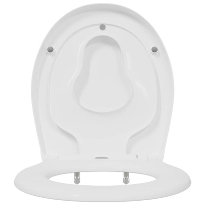 vidaXL Quick Release Toilet suitable for Seat White