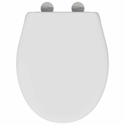vidaXL Quick Release Toilet suitable for Seat White
