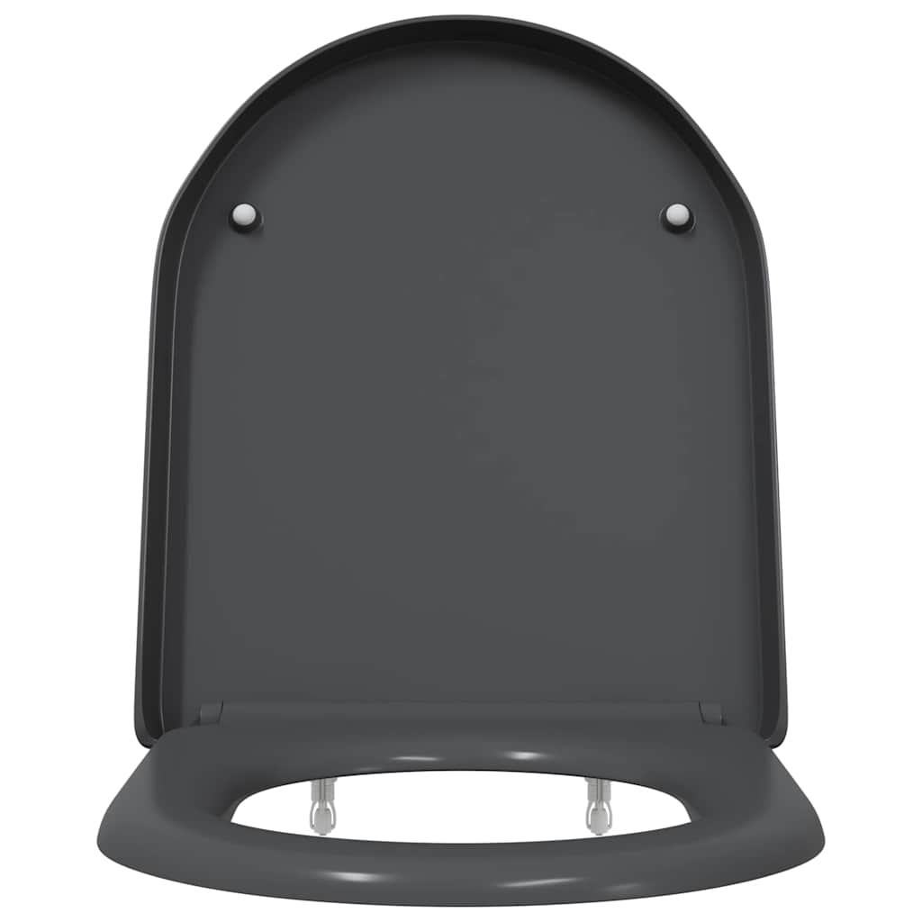 vidaXL Quick Release Toilet suitable for Seat Anthracite