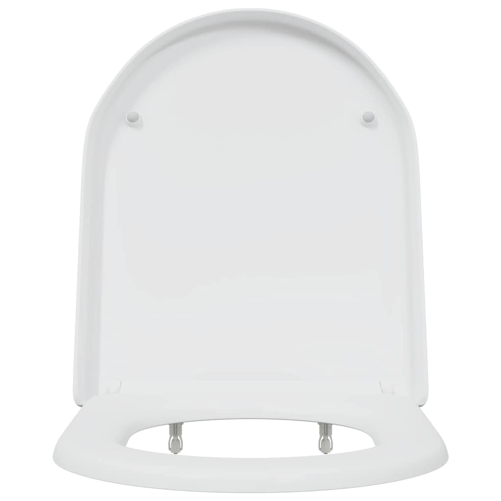 vidaXL Quick Release Toilet suitable for Seat White 46.2 x 36 x 4.3 cm