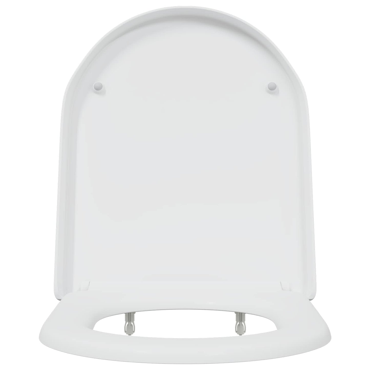vidaXL Toilet Seat White 49 x 36 x 4 cm Duroplast
