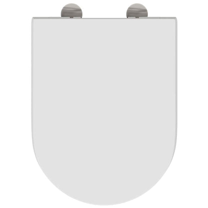 vidaXL Quick Release Toilet suitable for Seat White 46.2 x 36 x 4.3 cm