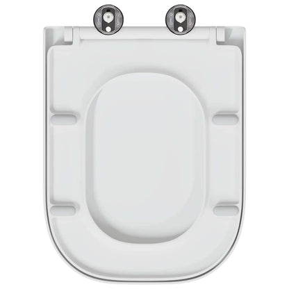 vidaXL Quick Release Toilet suitable for Seat White 44.5 x 35 x 3.6 cm