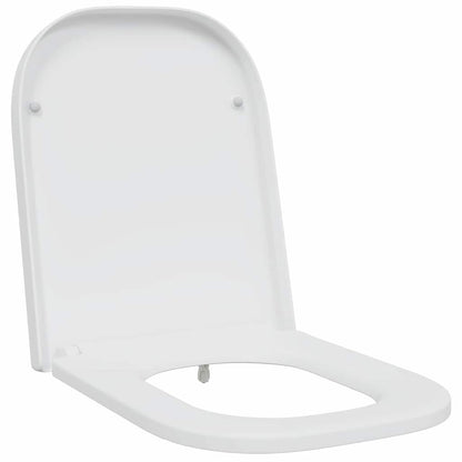 vidaXL Quick Release Toilet suitable for Seat White 44.5 x 35 x 3.6 cm