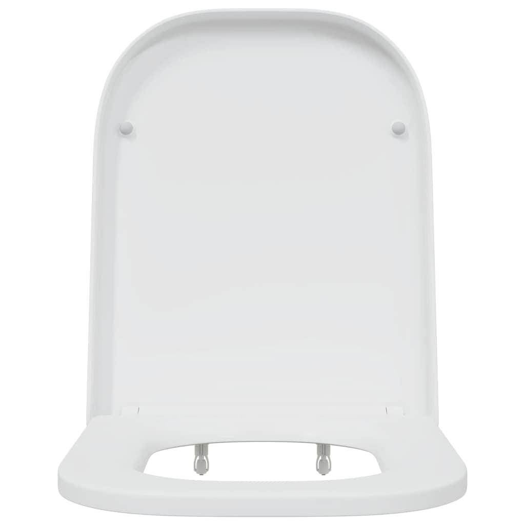 vidaXL Quick Release Toilet suitable for Seat White 44.5 x 35 x 3.6 cm