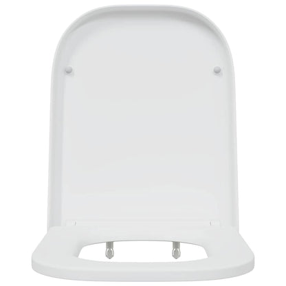 vidaXL Quick Release Toilet suitable for Seat White 44.5 x 35 x 3.6 cm