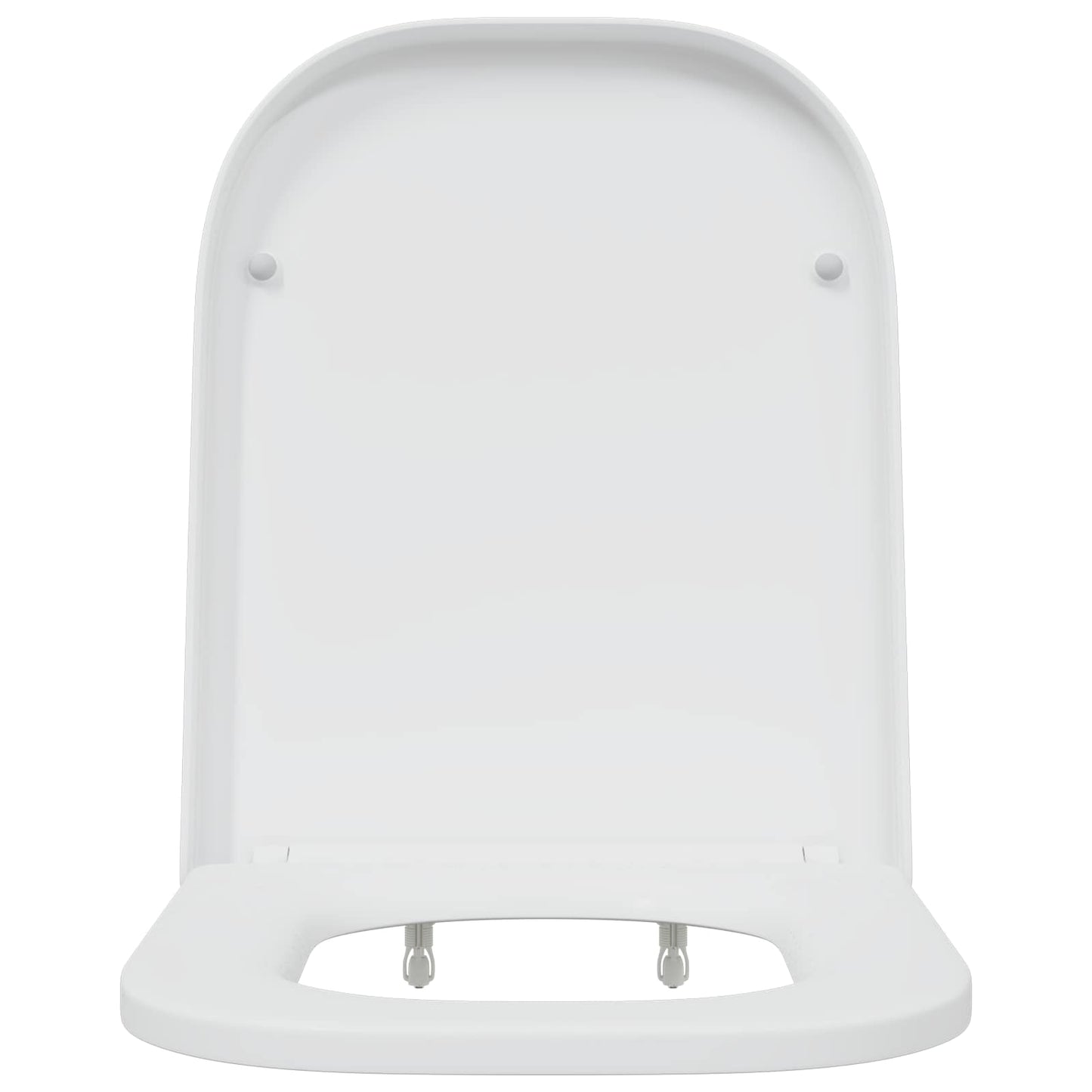 vidaXL Toilet Seat White 47.5 x 35 x 3.6 cm Duroplast