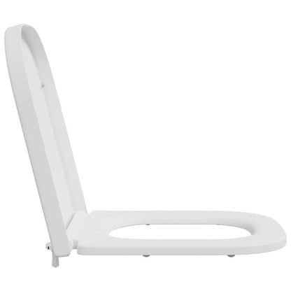 vidaXL Quick Release Toilet suitable for Seat White 44.5 x 35 x 3.6 cm