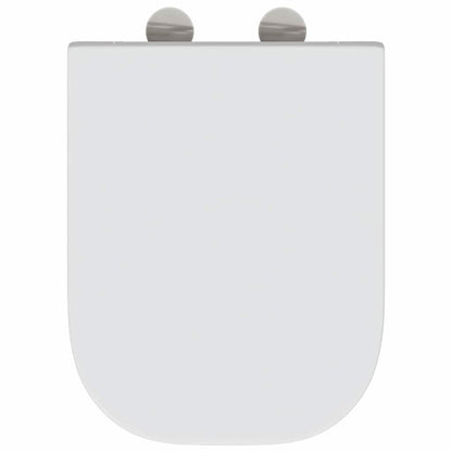vidaXL Quick Release Toilet suitable for Seat White 44.5 x 35 x 3.6 cm