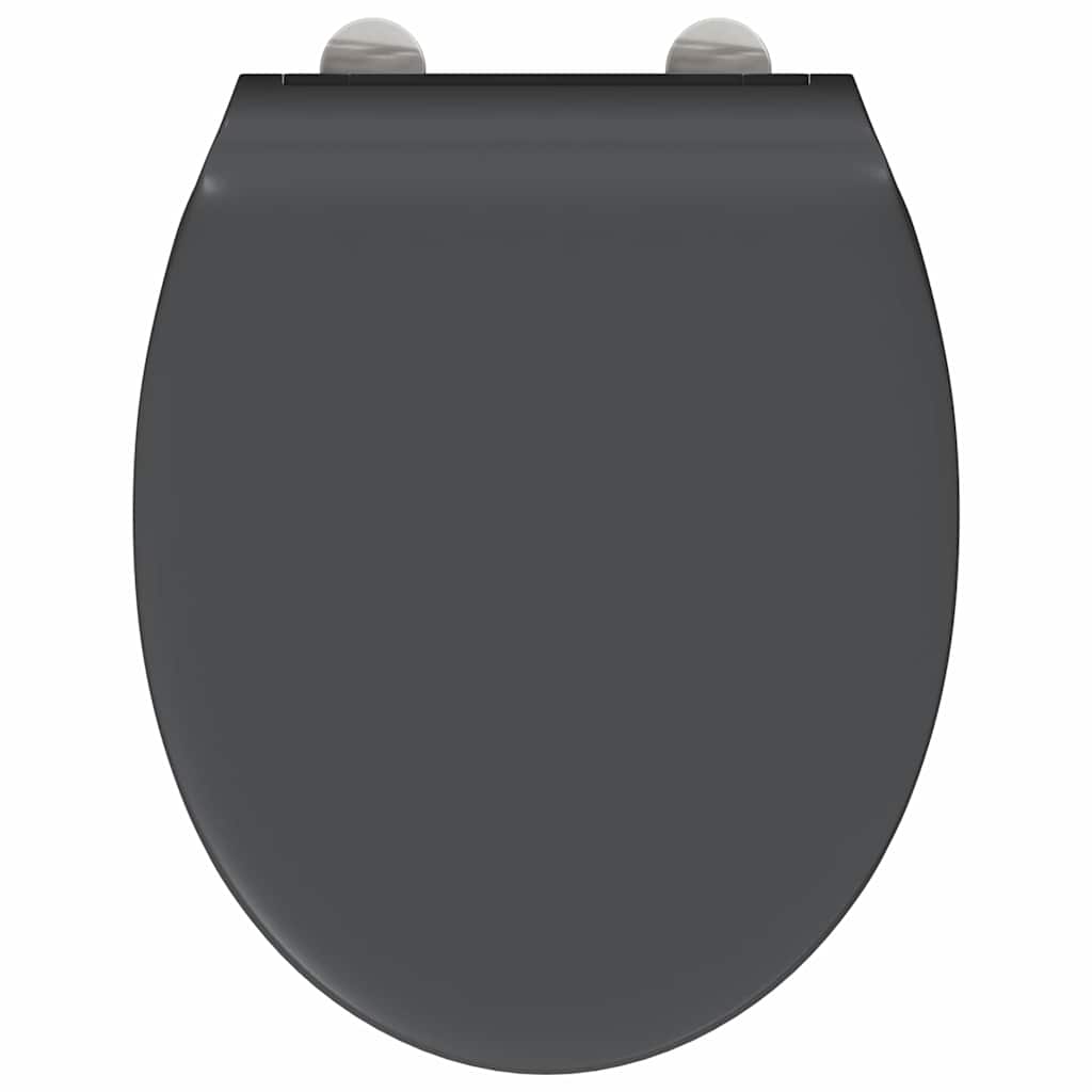 vidaXL Quick Release Toilet suitable for Seat Anthracite