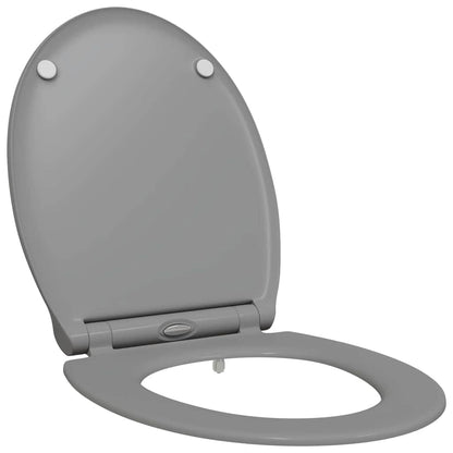 vidaXL Quick Release Toilet suitable for Seat Grey