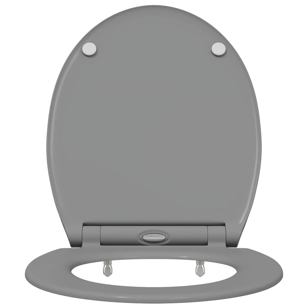 vidaXL Quick Release Toilet suitable for Seat Grey