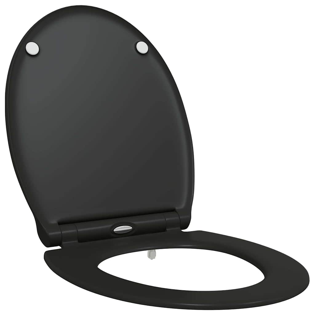 vidaXL Quick Release Toilet suitable for Seat Black