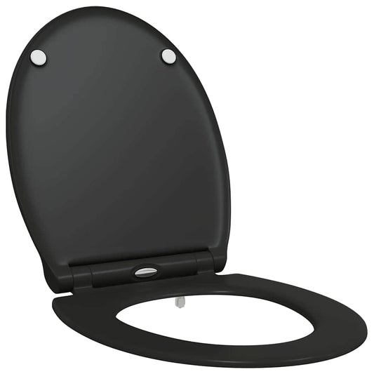 vidaXL Quick Release Toilet suitable for Seat Black