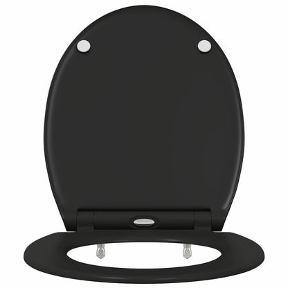 vidaXL Quick Release Toilet suitable for Seat Black