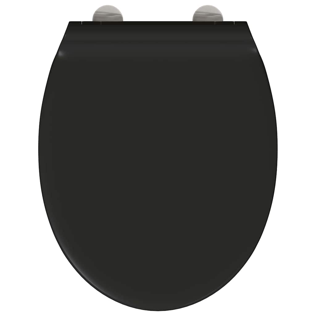 vidaXL Quick Release Toilet suitable for Seat Black