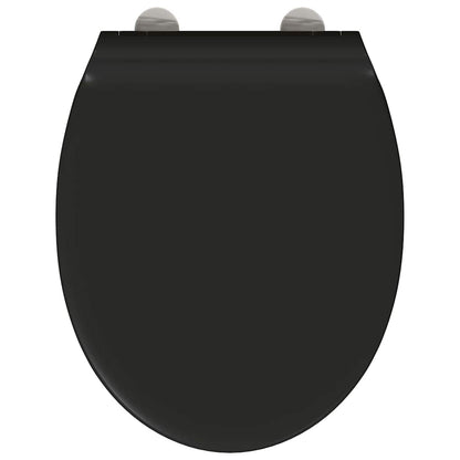 vidaXL Quick Release Toilet suitable for Seat Black