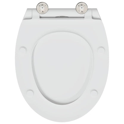 vidaXL Quick Release Toilet suitable for Seat White