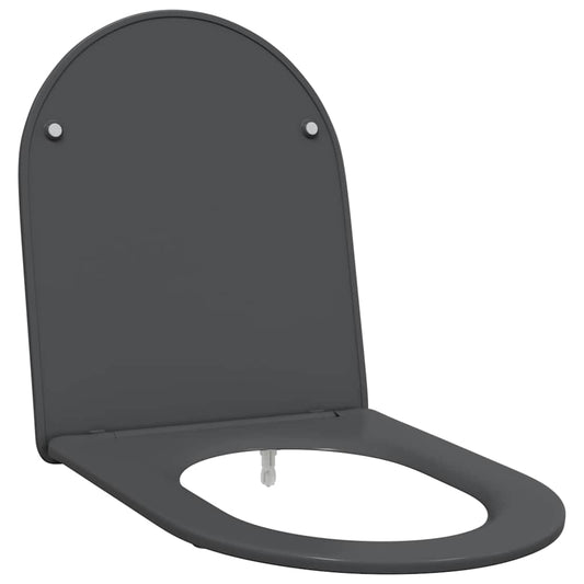 vidaXL Quick Release Toilet suitable for Seat Anthracite