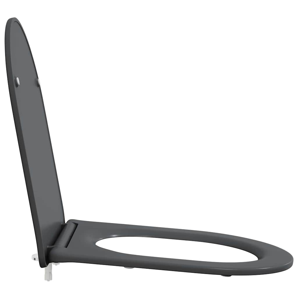vidaXL Quick Release Toilet suitable for Seat Anthracite