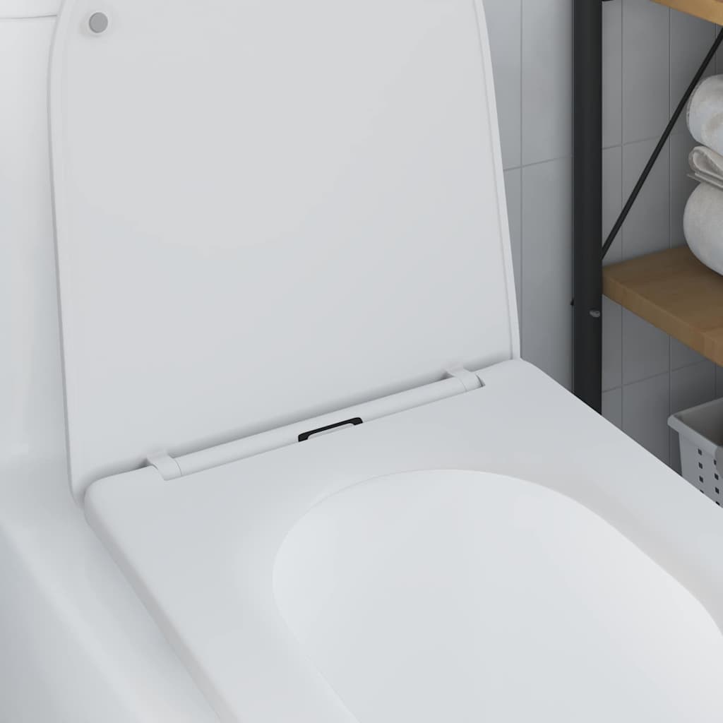 vidaXL Quick Release Toilet suitable for Seat White 44 x 36.4 x 3.4 cm
