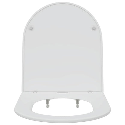 vidaXL Quick Release Toilet suitable for Seat White 44 x 36.4 x 3.4 cm