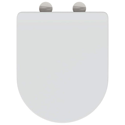 vidaXL Quick Release Toilet suitable for Seat White 44 x 36.4 x 3.4 cm