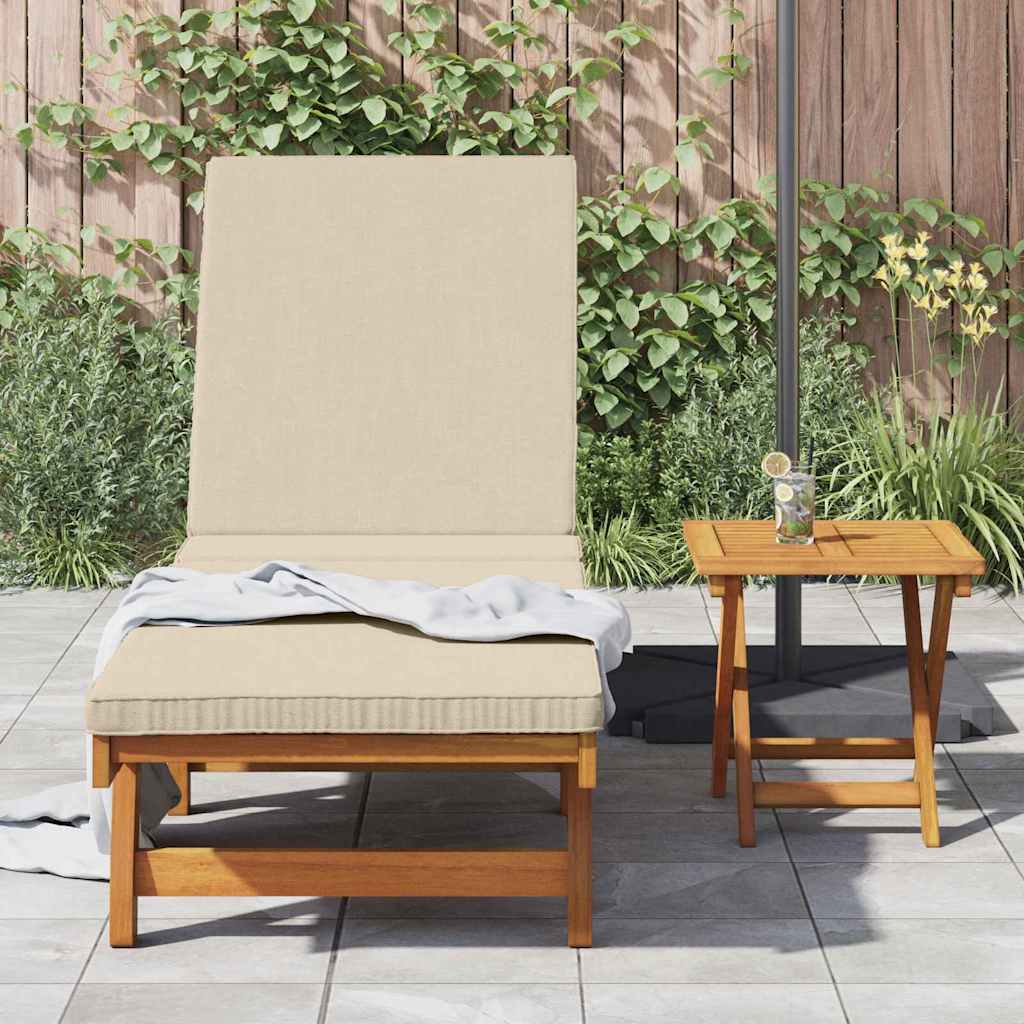 vidaXL Sun Lounger 2 pcs Solid Acacia Wood Brown