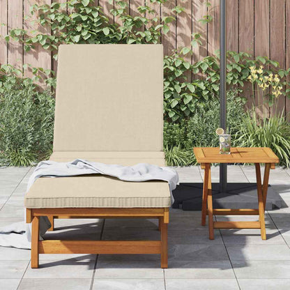 vidaXL Sun Lounger 2 pcs Solid Acacia Wood Brown