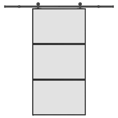 vidaXL Sliding Door with Hardware Set 102.5x205 cm
