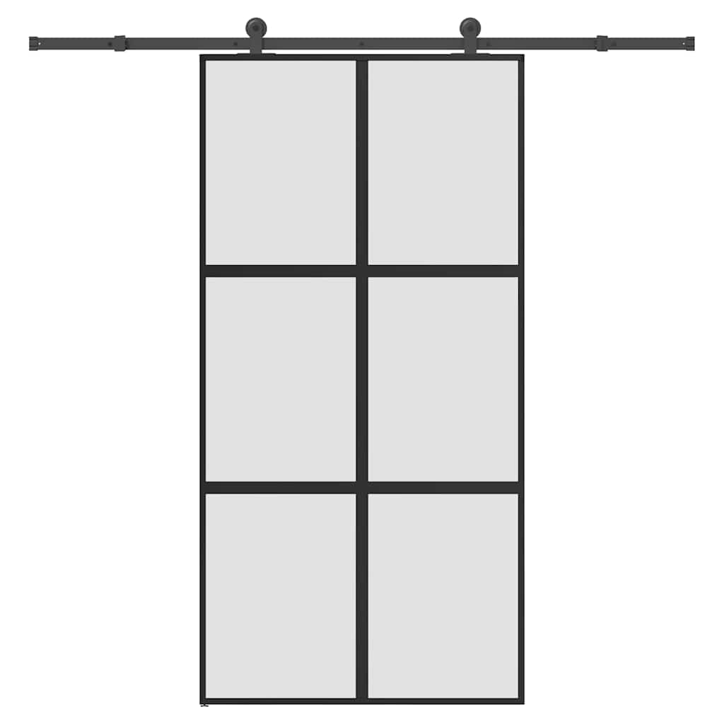vidaXL Sliding Door with Hardware Set 102.5x205 cm