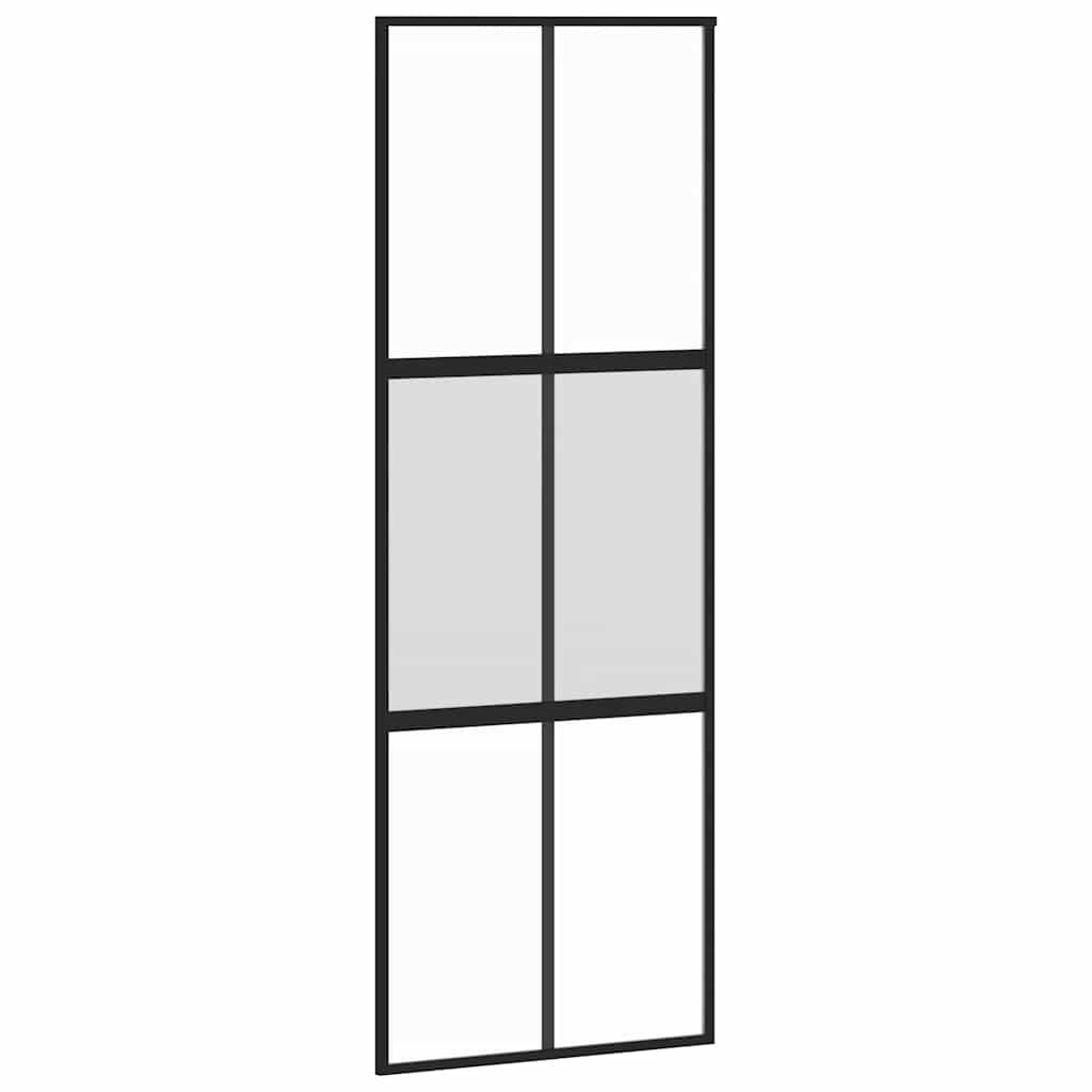 vidaXL Sliding Door with Hardware Set 76x205 cm
